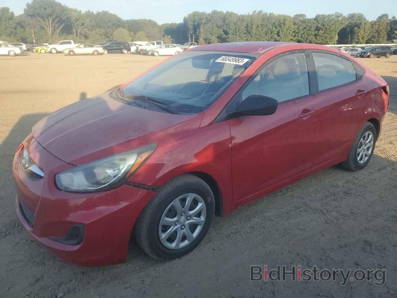 Photo KMHCT4AE2EU656573 - HYUNDAI ACCENT 2014