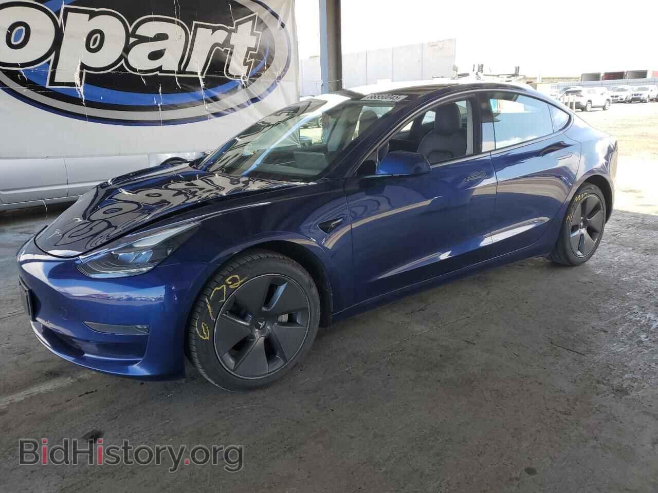 Photo 5YJ3E1EA0NF372176 - TESLA MODEL 3 2022