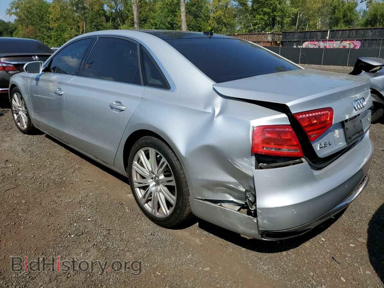2013 AUDI A8 - VIN: WAUR2AFD6DN018543 - Фото 2
