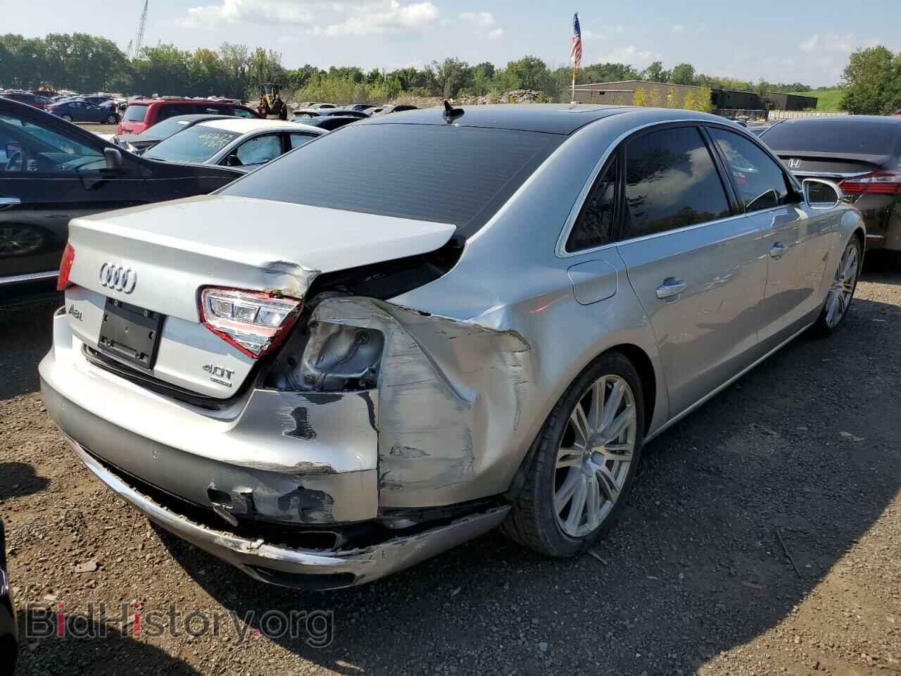 2013 AUDI A8 - VIN: WAUR2AFD6DN018543 - Фото 3