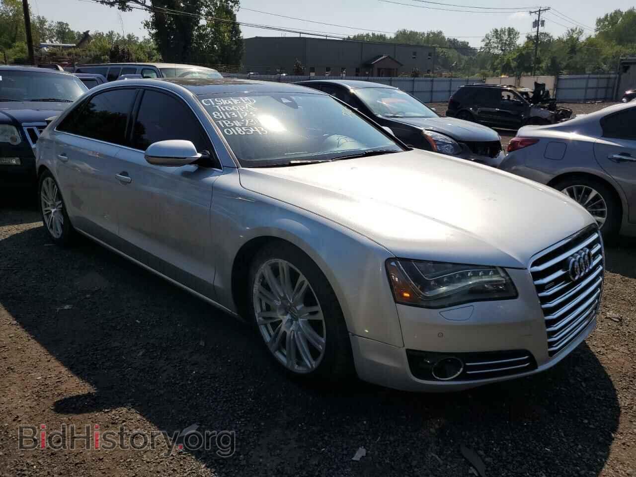 2013 AUDI A8 - VIN: WAUR2AFD6DN018543 - Фото 4