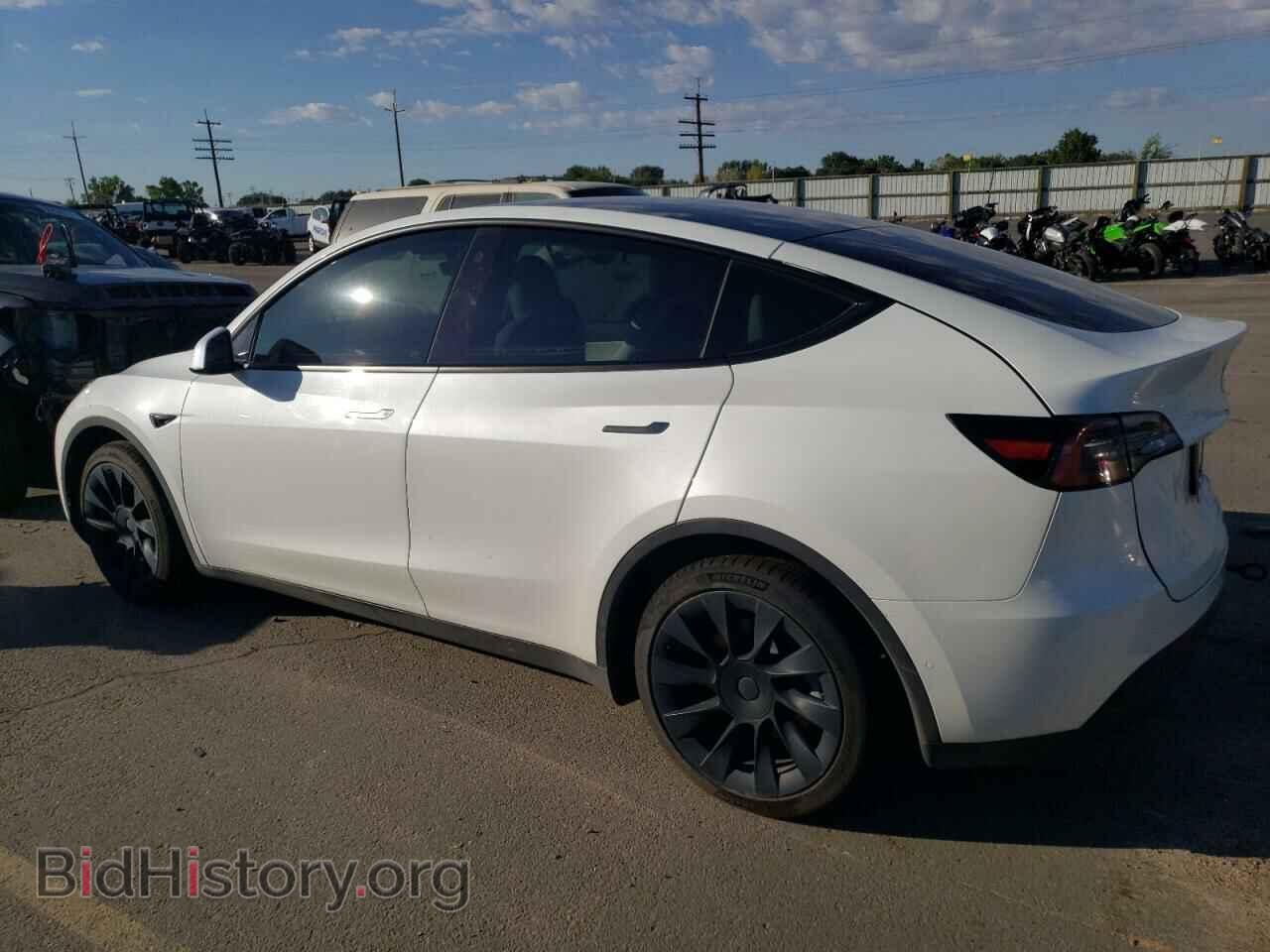 2021 TESLA MODEL Y - VIN: 5YJYGDEE0MF201379 - Фото 2