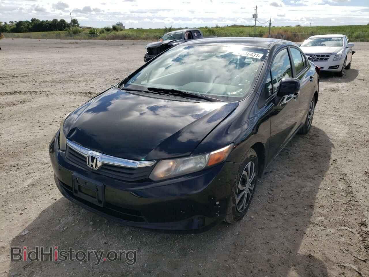 2012 HONDA CIVIC - VIN: 19XFB2F55CE391631 - Фото 2