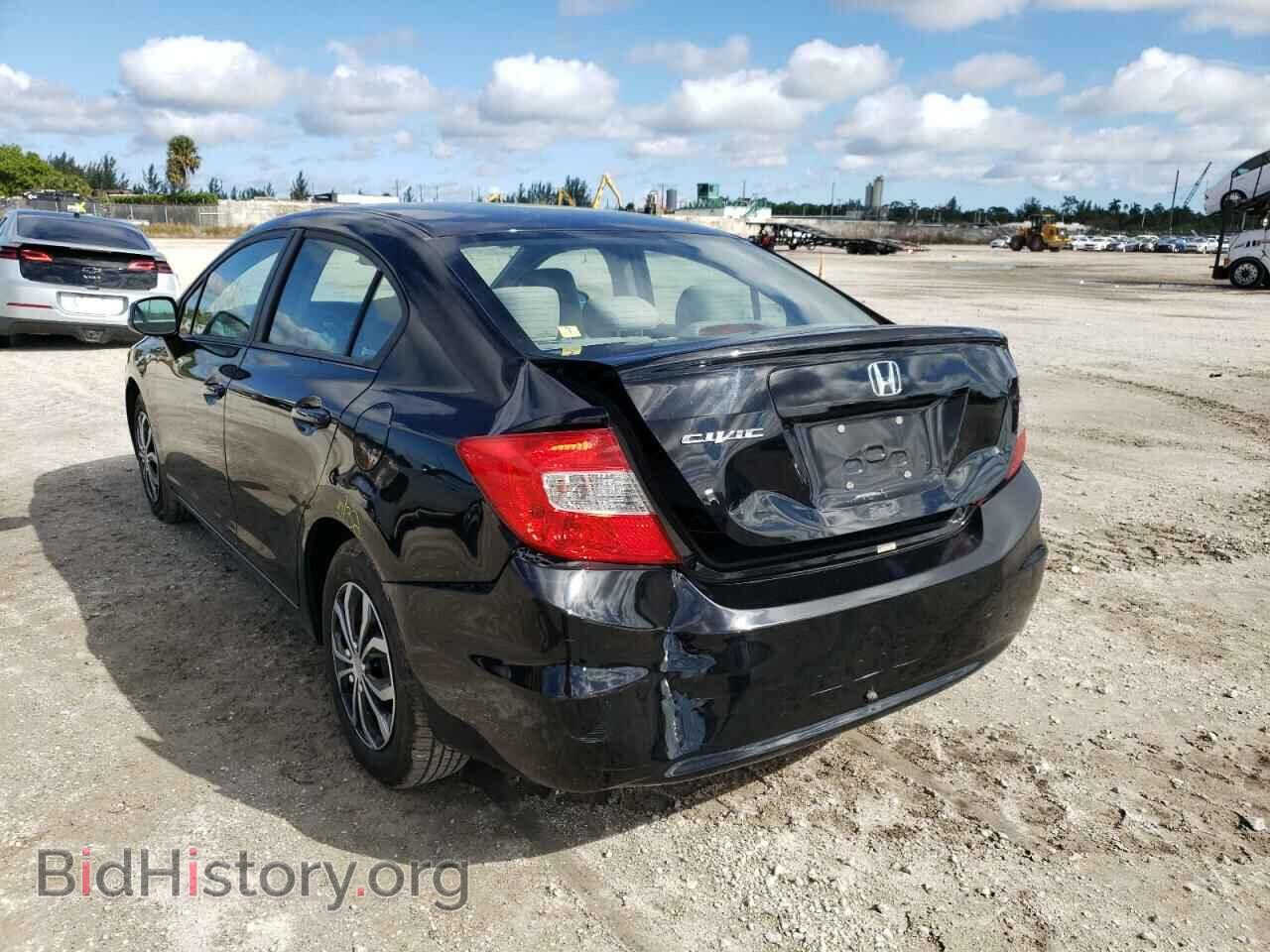 2012 HONDA CIVIC - VIN: 19XFB2F55CE391631 - Фото 3