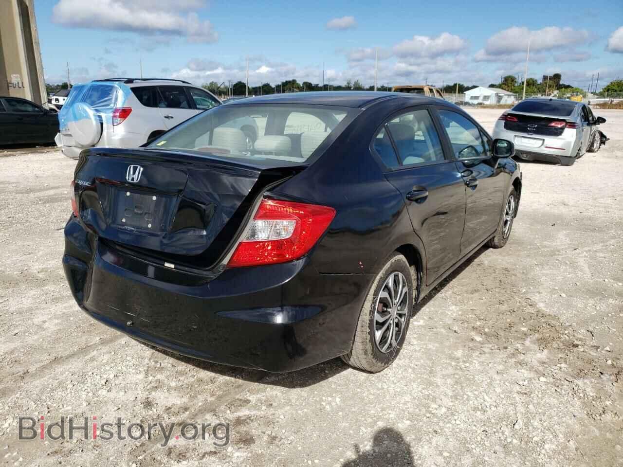 2012 HONDA CIVIC - VIN: 19XFB2F55CE391631 - Фото 4