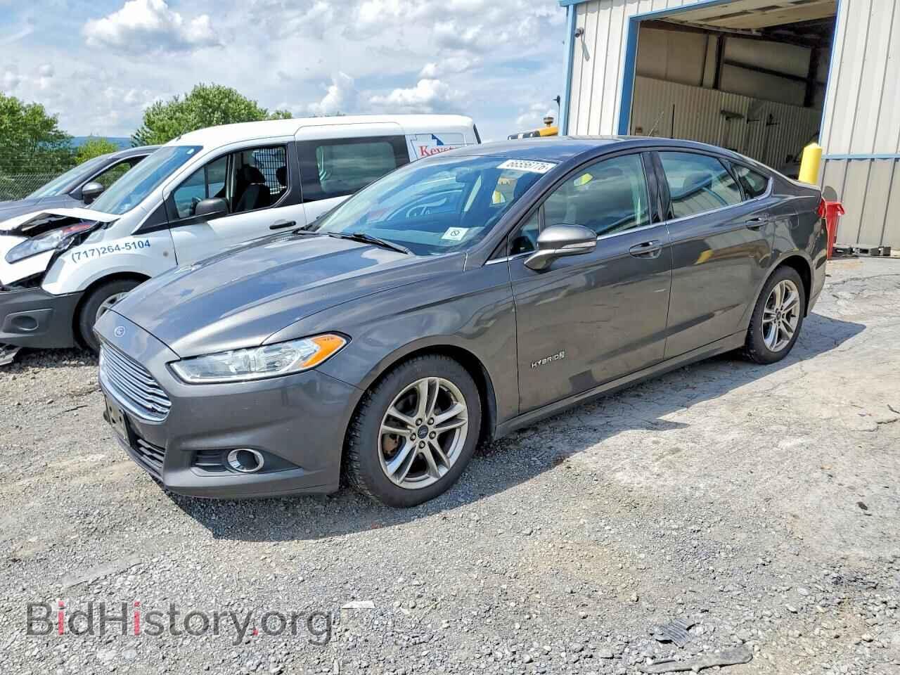 Photo 3FA6P0LU5GR178703 - FORD FUSION 2016