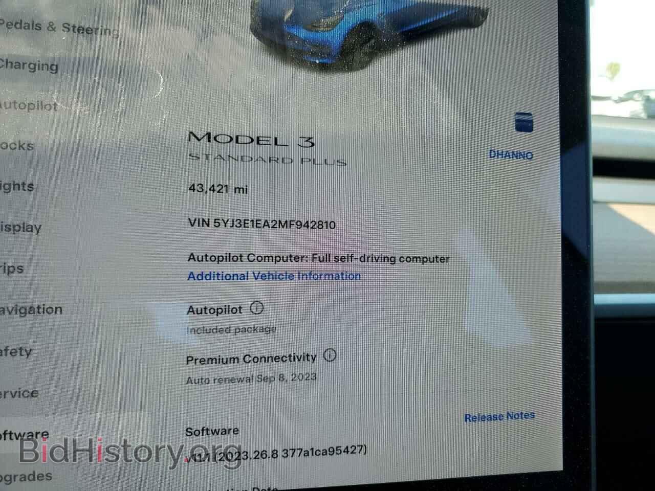 2021 TESLA MODEL 3 - VIN: 5YJ3E1EA2MF942810 - Фото 9