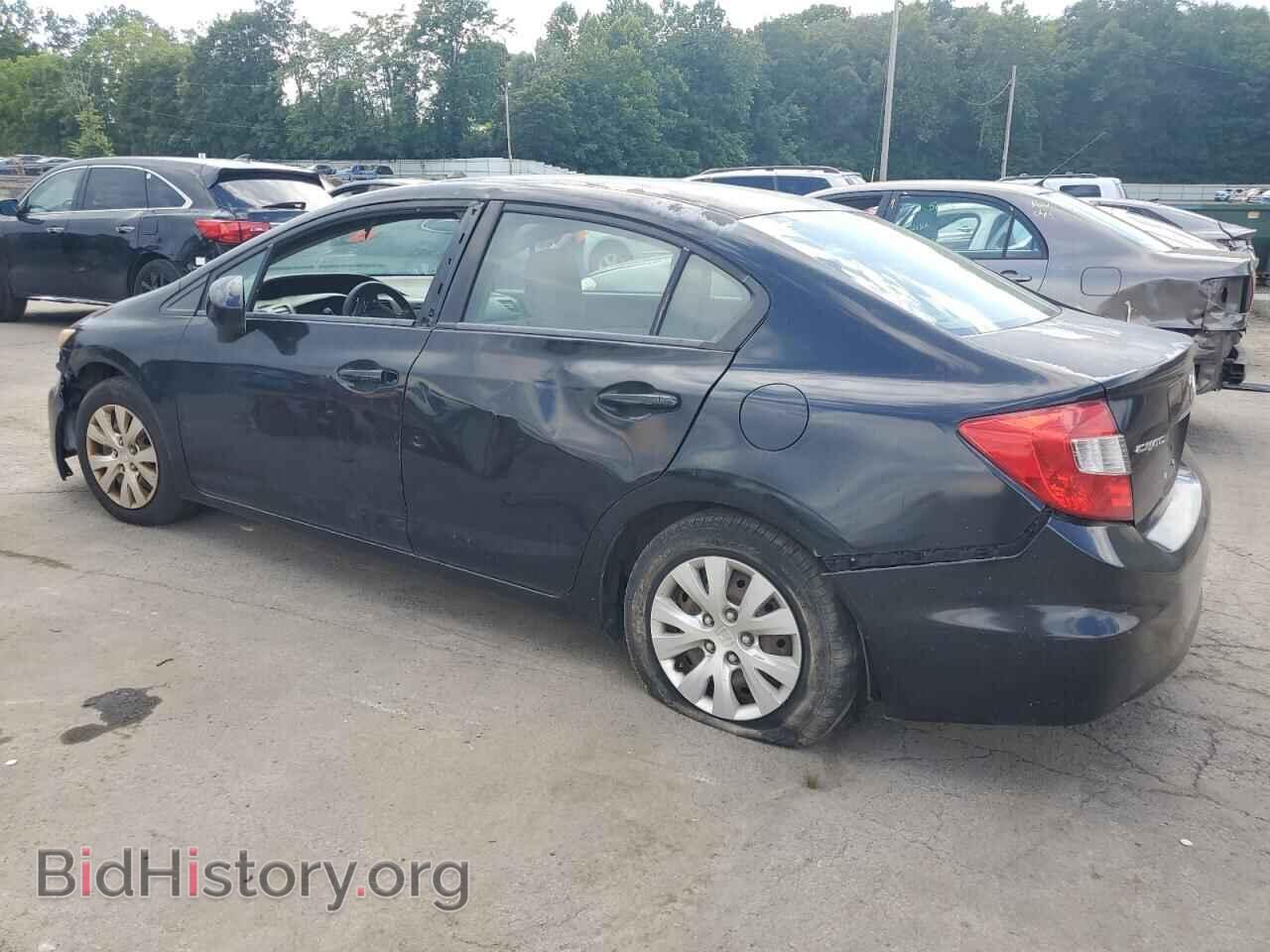 2012 HONDA CIVIC - VIN: 2HGFB2F5XCH580619 - Фото 2