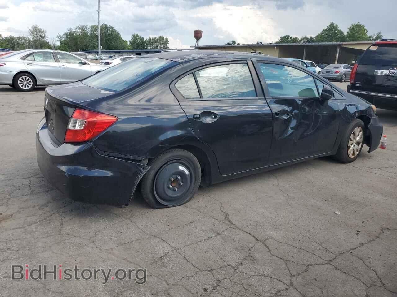 2012 HONDA CIVIC - VIN: 2HGFB2F5XCH580619 - Фото 3