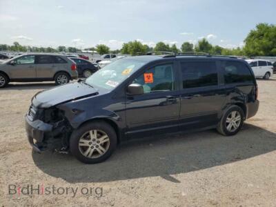 2010 Dodge CARAVAN SE, blue — VIN 2D4RN4DE1AR419071, Copart