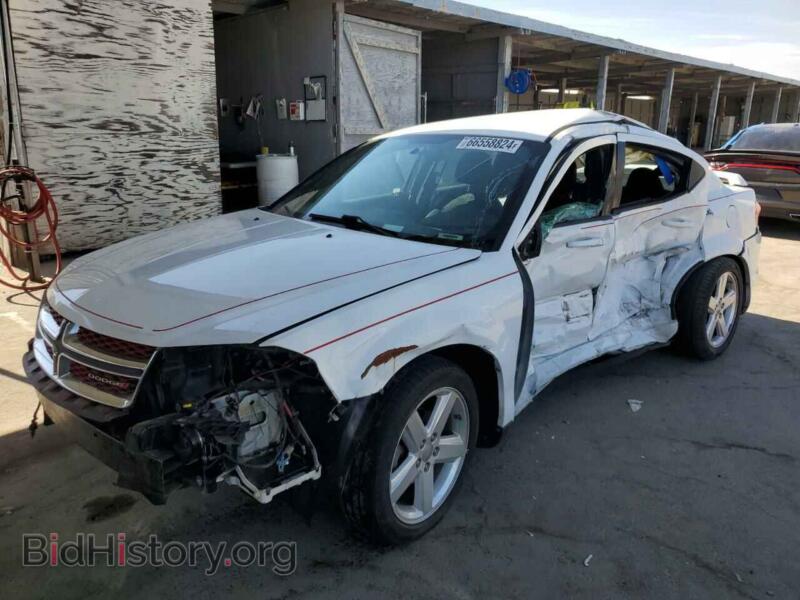 2013 Dodge AVENGER SE (VIN 1C3CDZAB7DN643786) — photo 1 of 13, Copart, damage: side