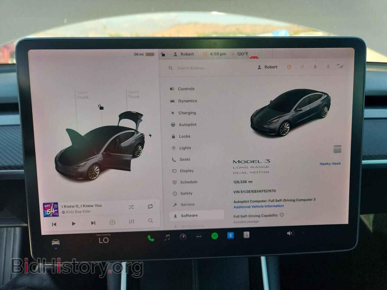 2019 TESLA MODEL 3 - VIN: 5YJ3E1EBXKF521570 - Photo 9