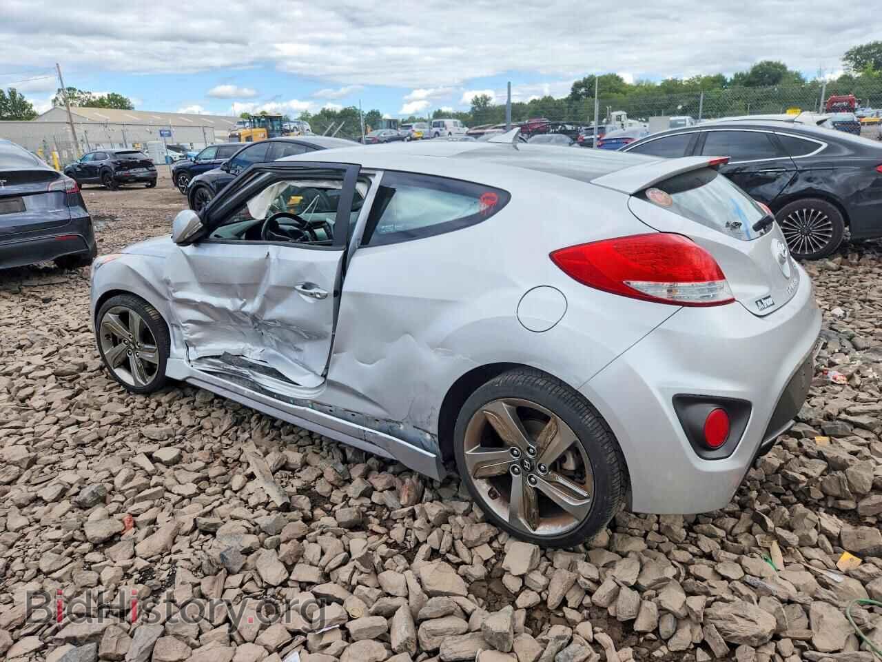 2013 HYUNDAI VELOSTER - VIN: KMHTC6AE7DU095295 - Фото 2