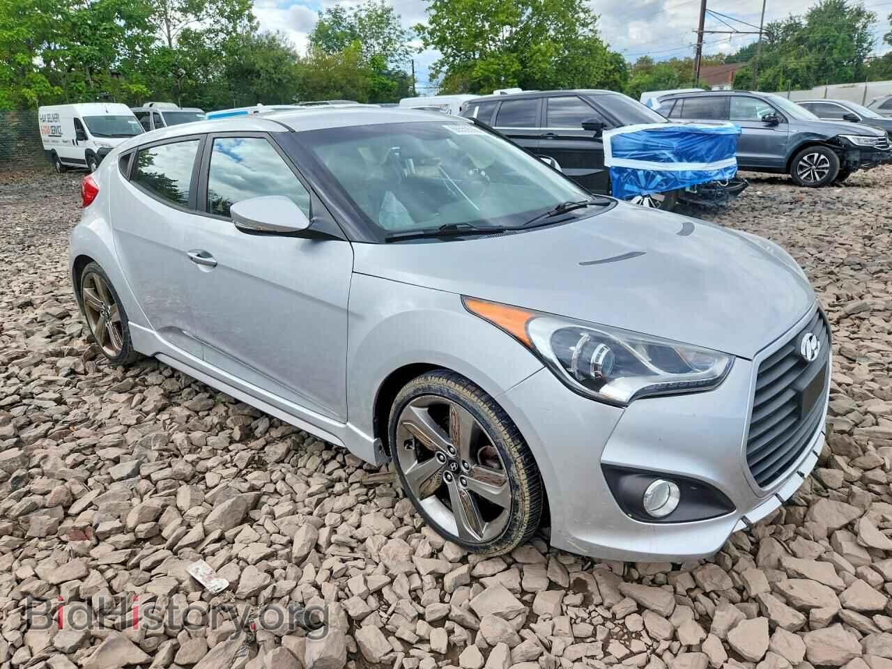 2013 HYUNDAI VELOSTER - VIN: KMHTC6AE7DU095295 - Фото 4