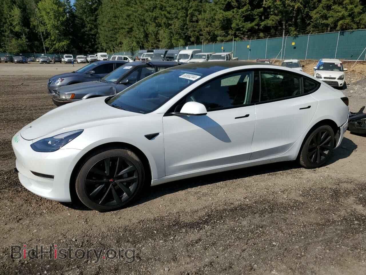 Photo 5YJ3E1EB3NF329539 - TESLA MODEL 3 2022