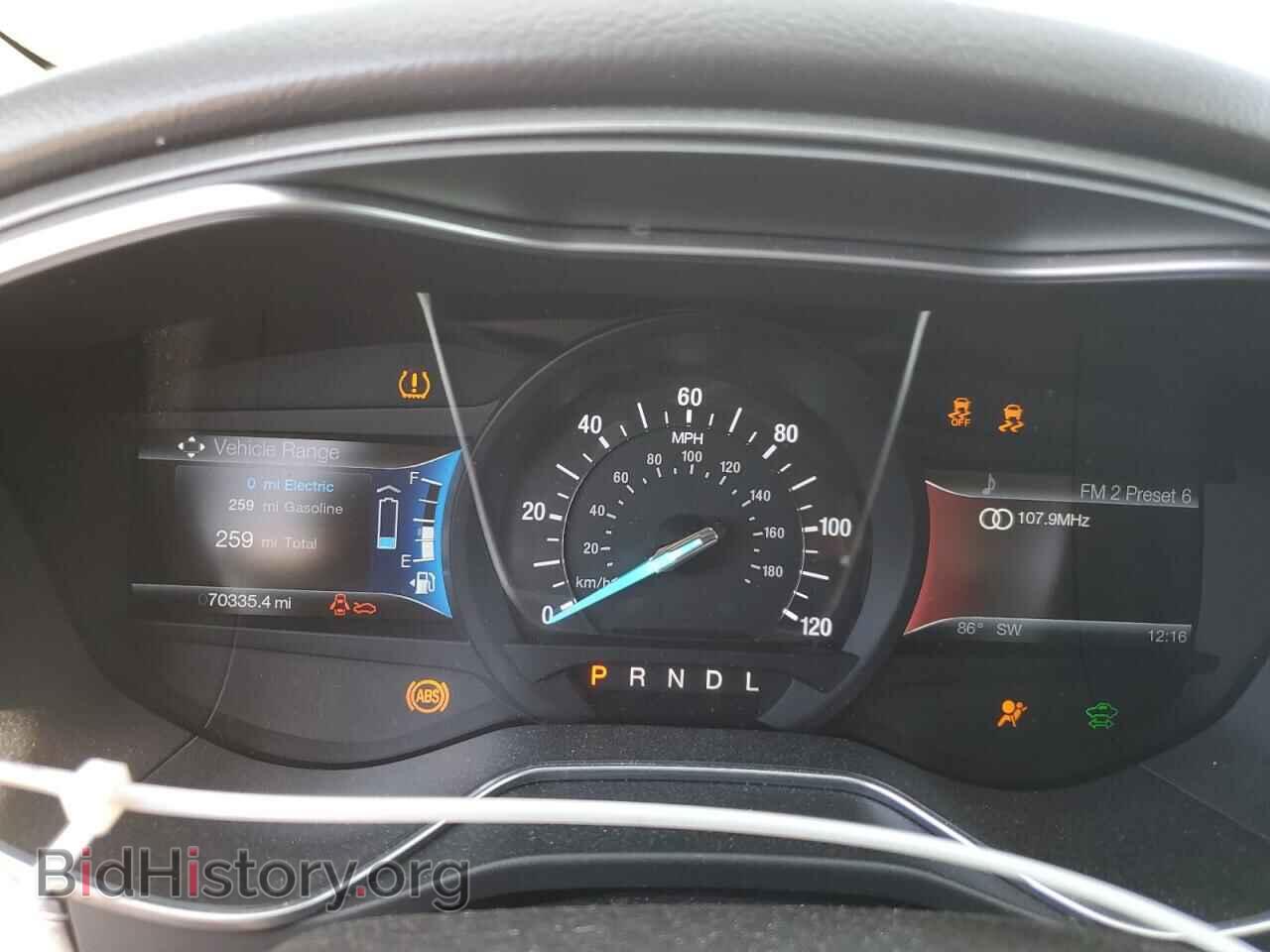 2014 FORD FUSION - VIN: 3FA6P0SU2ER112222 - Фото 9