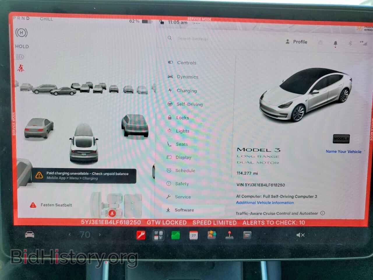 2020 TESLA MODEL 3 - VIN: 5YJ3E1EB4LF618250 - Photo 9