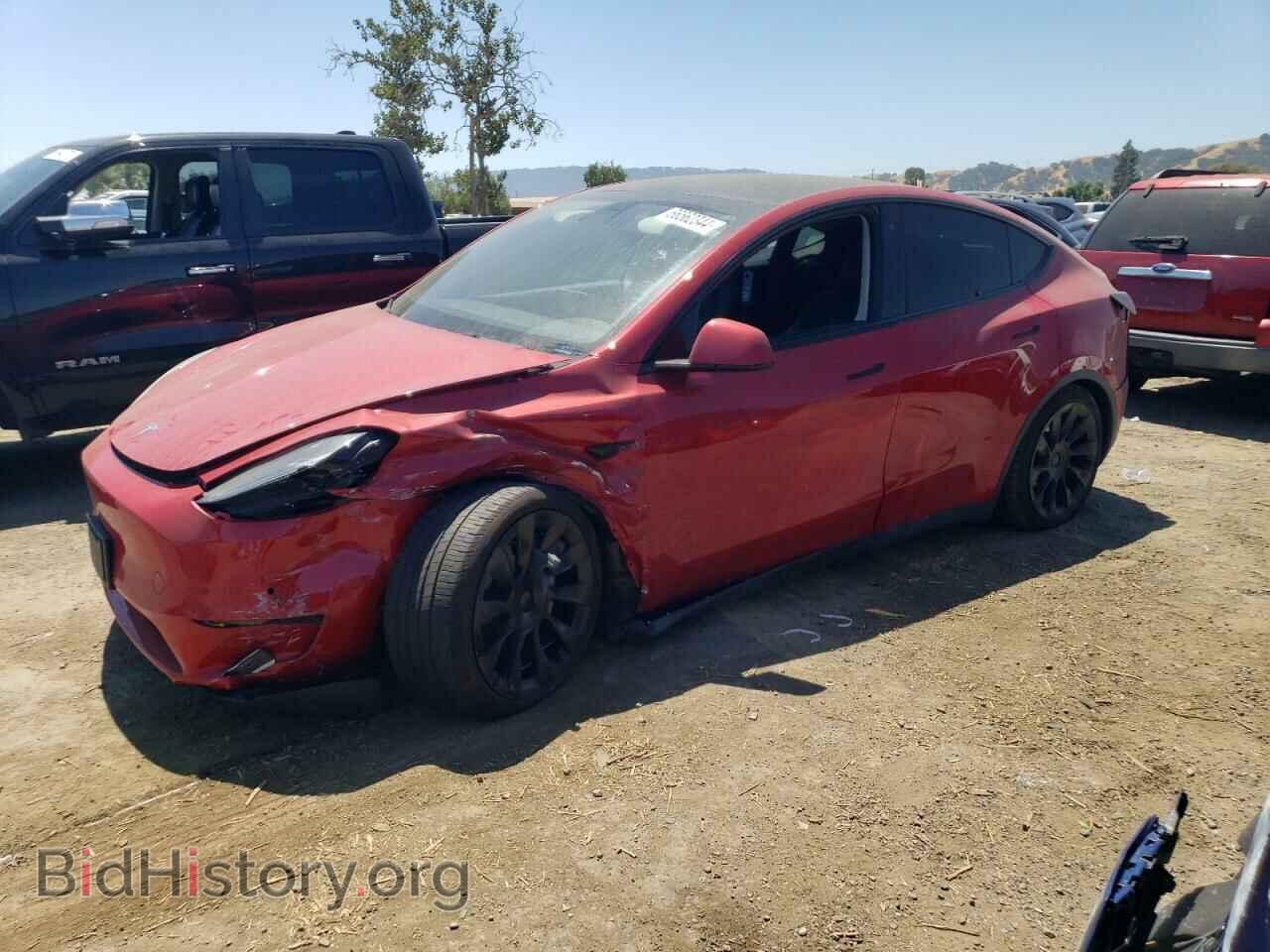 Photo 7SAYGDEE3NF387164 - TESLA MODEL Y 2022