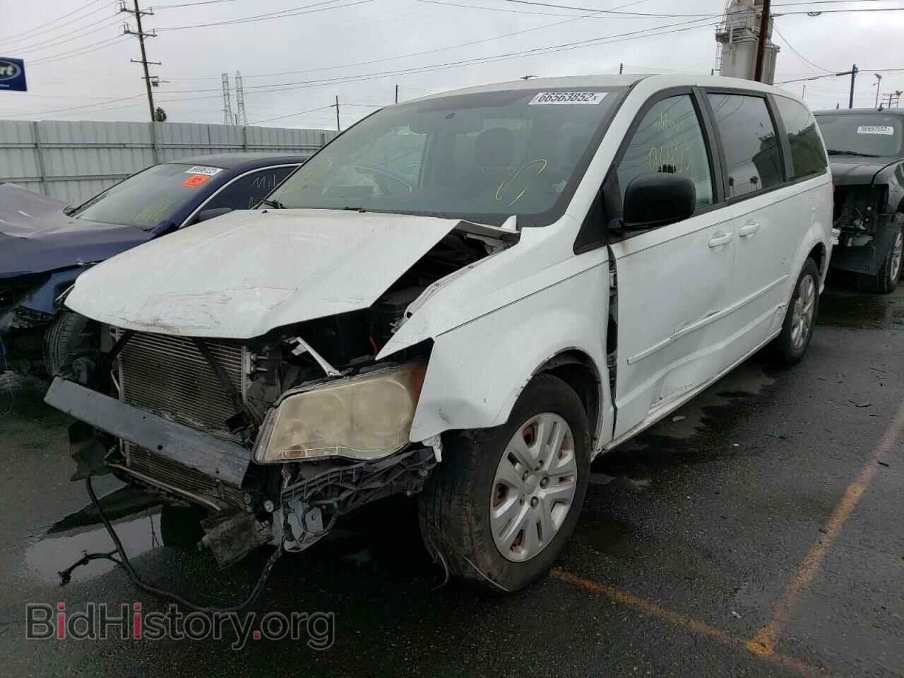 2014 DODGE CARAVAN - VIN: 2C4RDGBGXER235677 - Фото 2