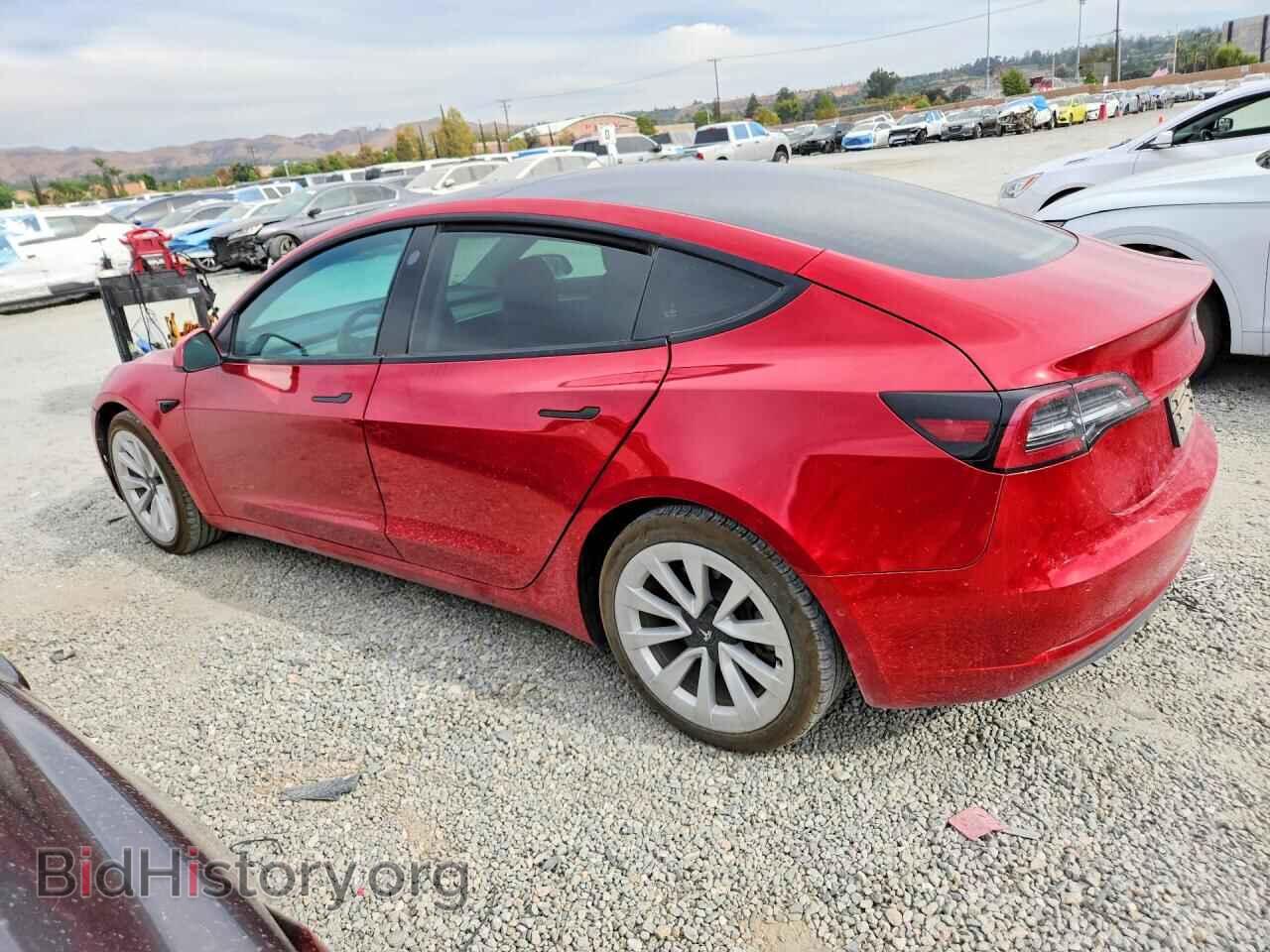2022 TESLA MODEL 3 - VIN: 5YJ3E1EB9NF192557 - Photo 2