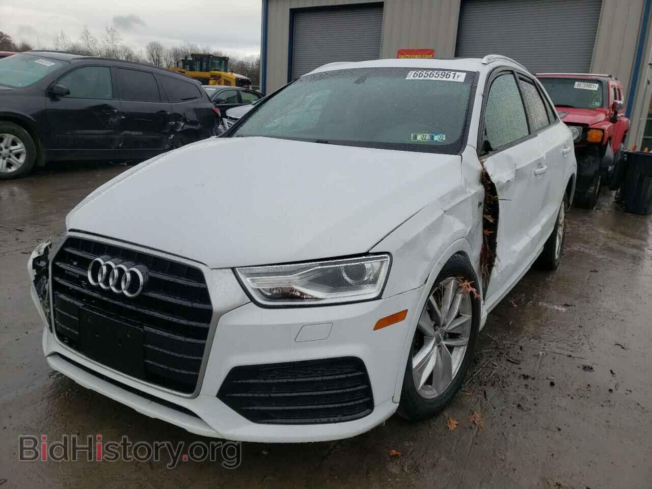2018 AUDI Q3 - VIN: WA1ECCFS6JR007422 - Фото 2