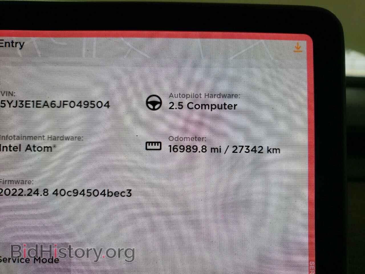 2018 TESLA MODEL 3 - VIN: 5YJ3E1EA6JF049504 - Фото 8