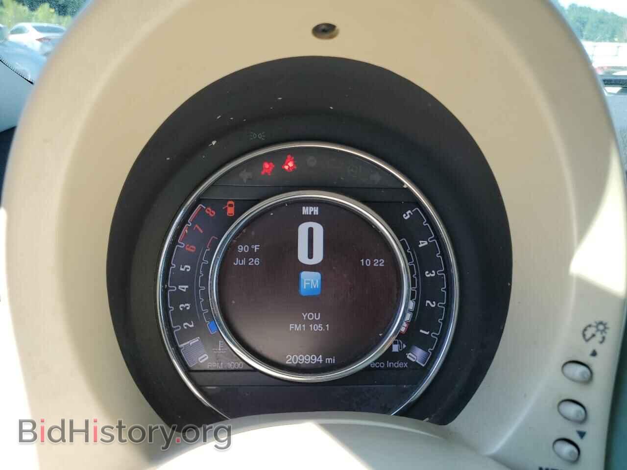 2015 FIAT 500 - VIN: 3C3CFFAR2FT537156 - Photo 9