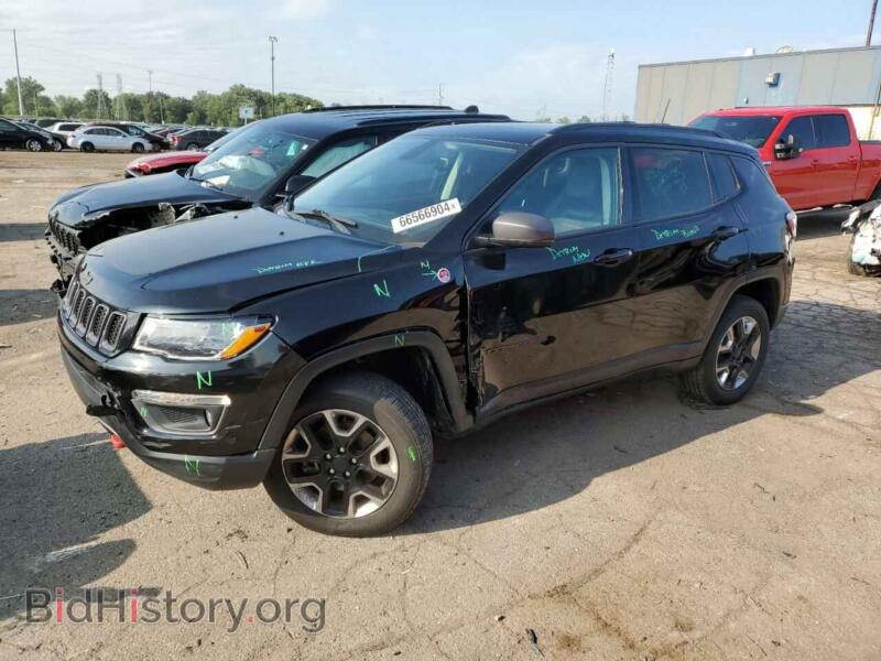 2017 Jeep COMPASS Trailhawk (VIN 3C4NJDDB3HT657492) — фото 1 из 12, Copart, повреждение: передняя часть