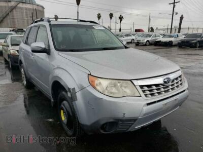 2012 Subaru FORESTER Forester 2, серебристый — VIN JF2SHADC3CH449403, Copart