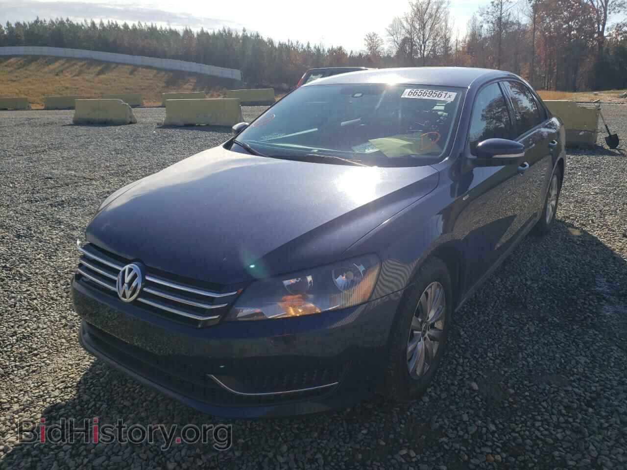 2014 VOLKSWAGEN PASSAT - VIN: 1VWAT7A34EC096537 - Фото 2