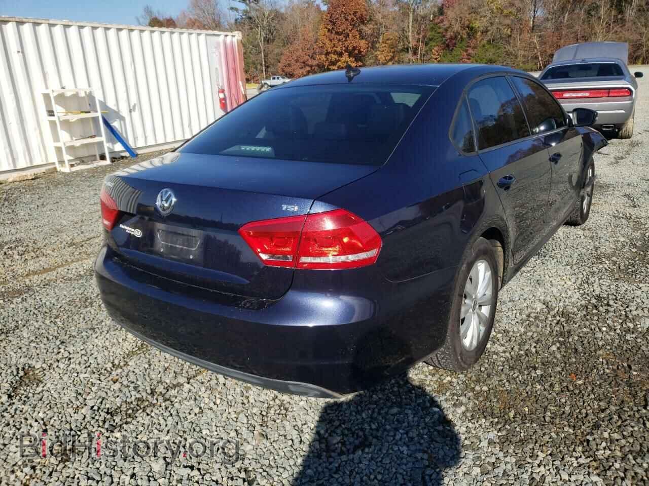 2014 VOLKSWAGEN PASSAT - VIN: 1VWAT7A34EC096537 - Фото 4
