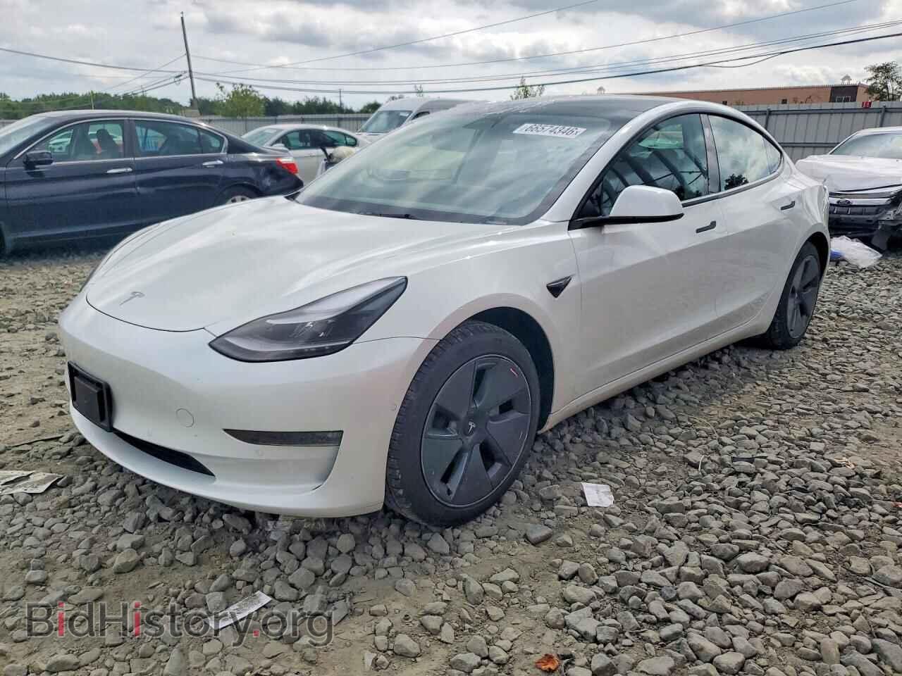 Фотография 5YJ3E1EB7NF314266 - TESLA MODEL 3 2022