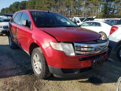 2010 Ford EDGE Edge SE, red — VIN 2FMDK3GC7ABB62037, Copart