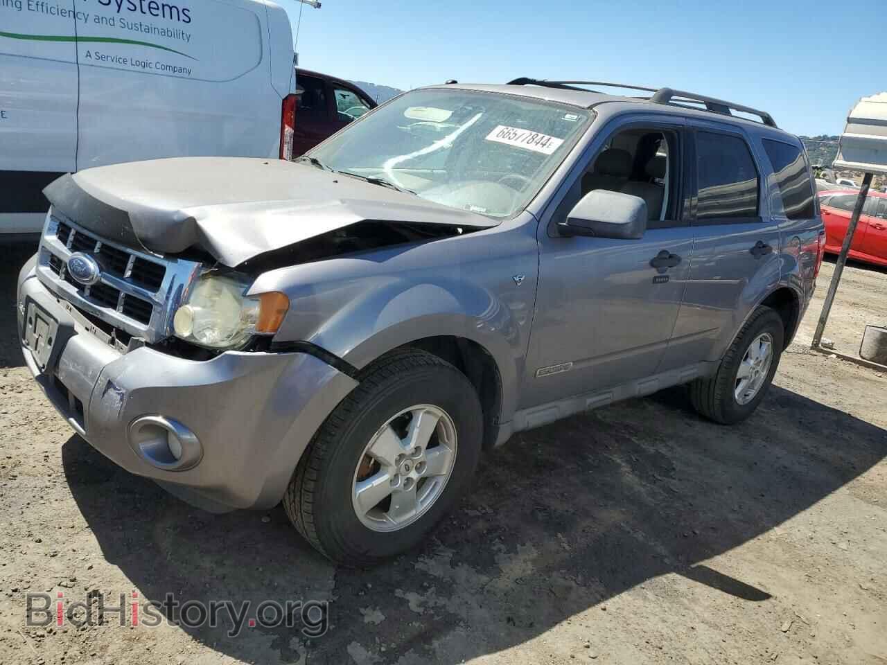 Photo 1FMCU03168KB13338 - FORD ESCAPE 2008