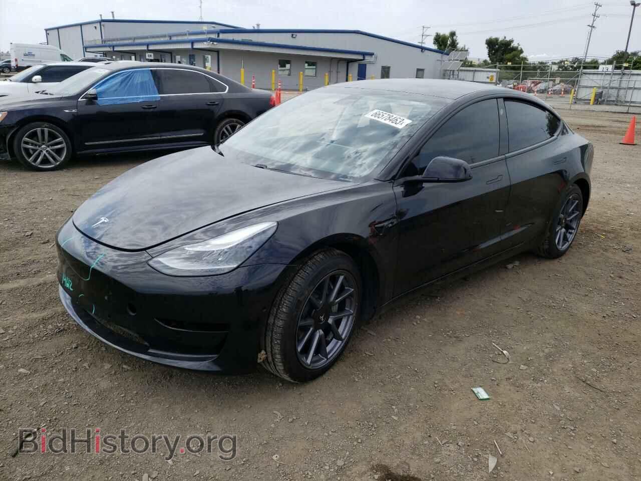 Photo 5YJ3E1EB2MF002936 - TESLA MODEL 3 2021