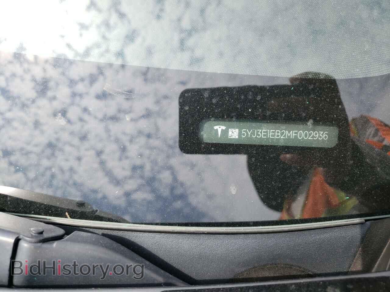 2021 TESLA MODEL 3 - VIN: 5YJ3E1EB2MF002936 - Фото 12