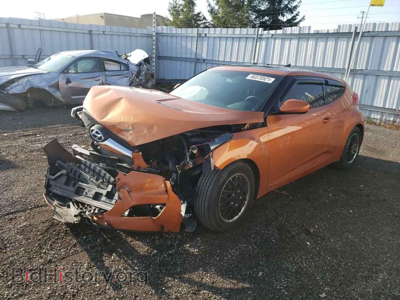 2013 HYUNDAI VELOSTER - VIN: KMHTC6AD4DU174155 - Фото 2