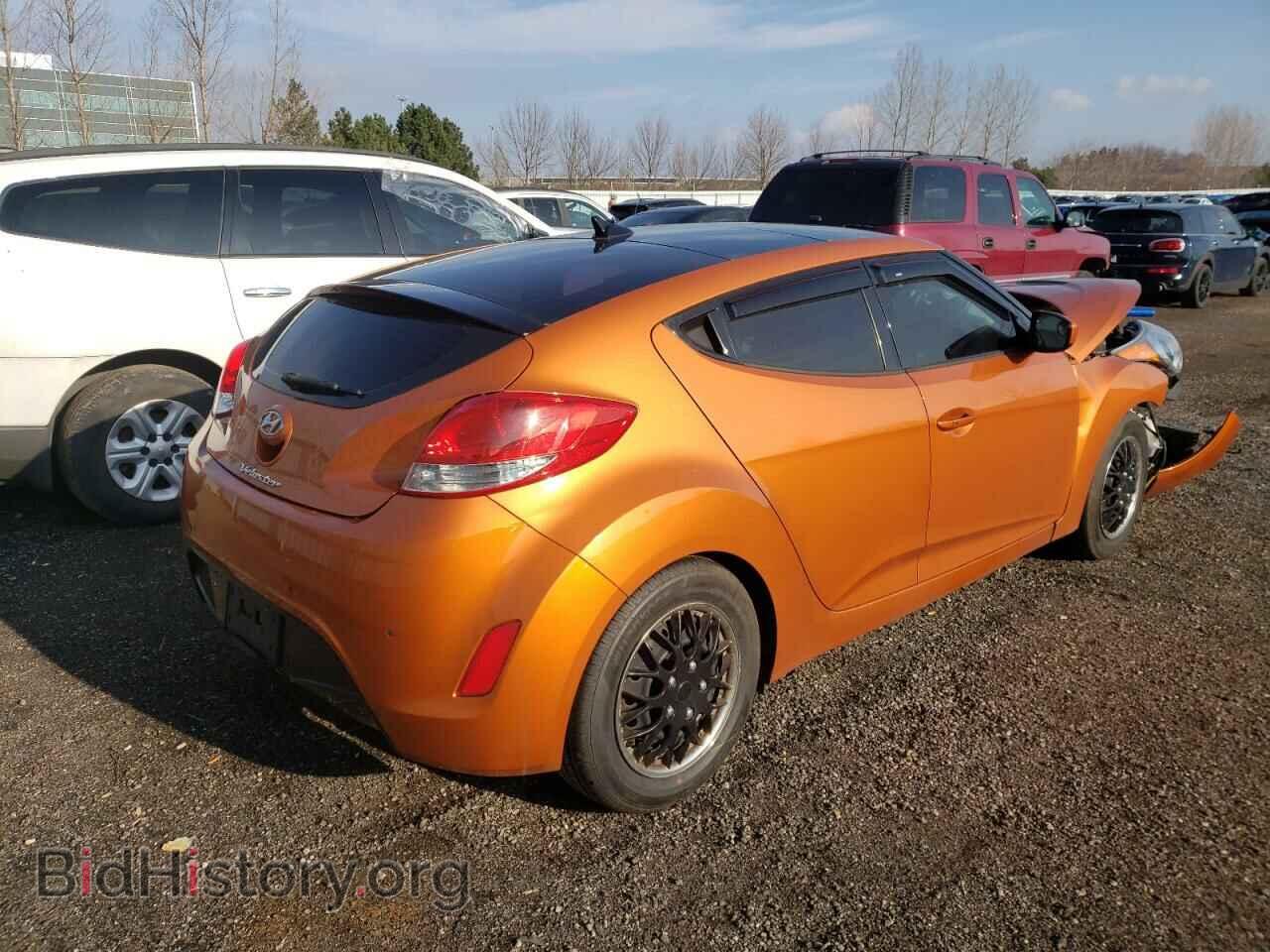 2013 HYUNDAI VELOSTER - VIN: KMHTC6AD4DU174155 - Фото 4