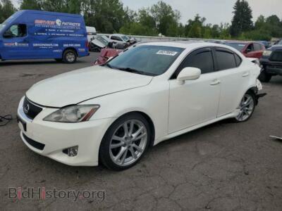 2006 Lexus IS 250, white — VIN JTHBK262065000873, Copart