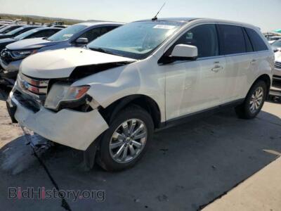 2008 Ford EDGE Edge Limit, белый — VIN 2FMDK39C18BA48414, Copart
