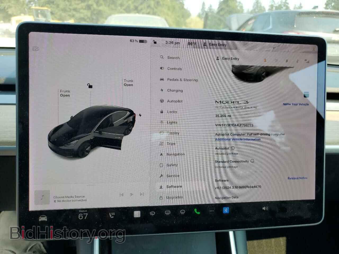 2020 TESLA MODEL 3 - VIN: 5YJ3E1EA4LF798773 - Photo 9