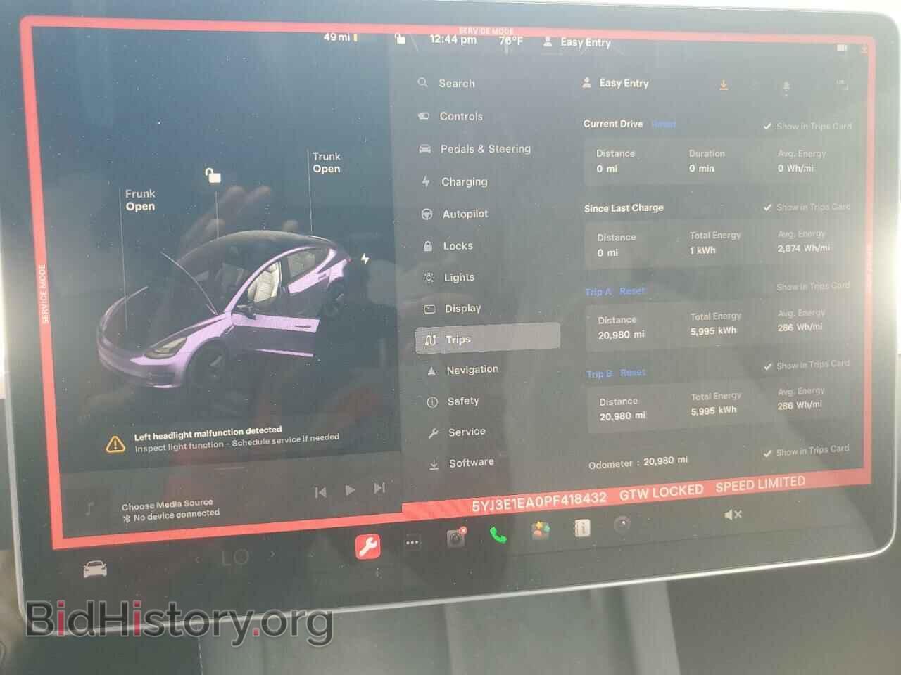 2023 TESLA MODEL 3 - VIN: 5YJ3E1EA0PF418432 - Фото 9