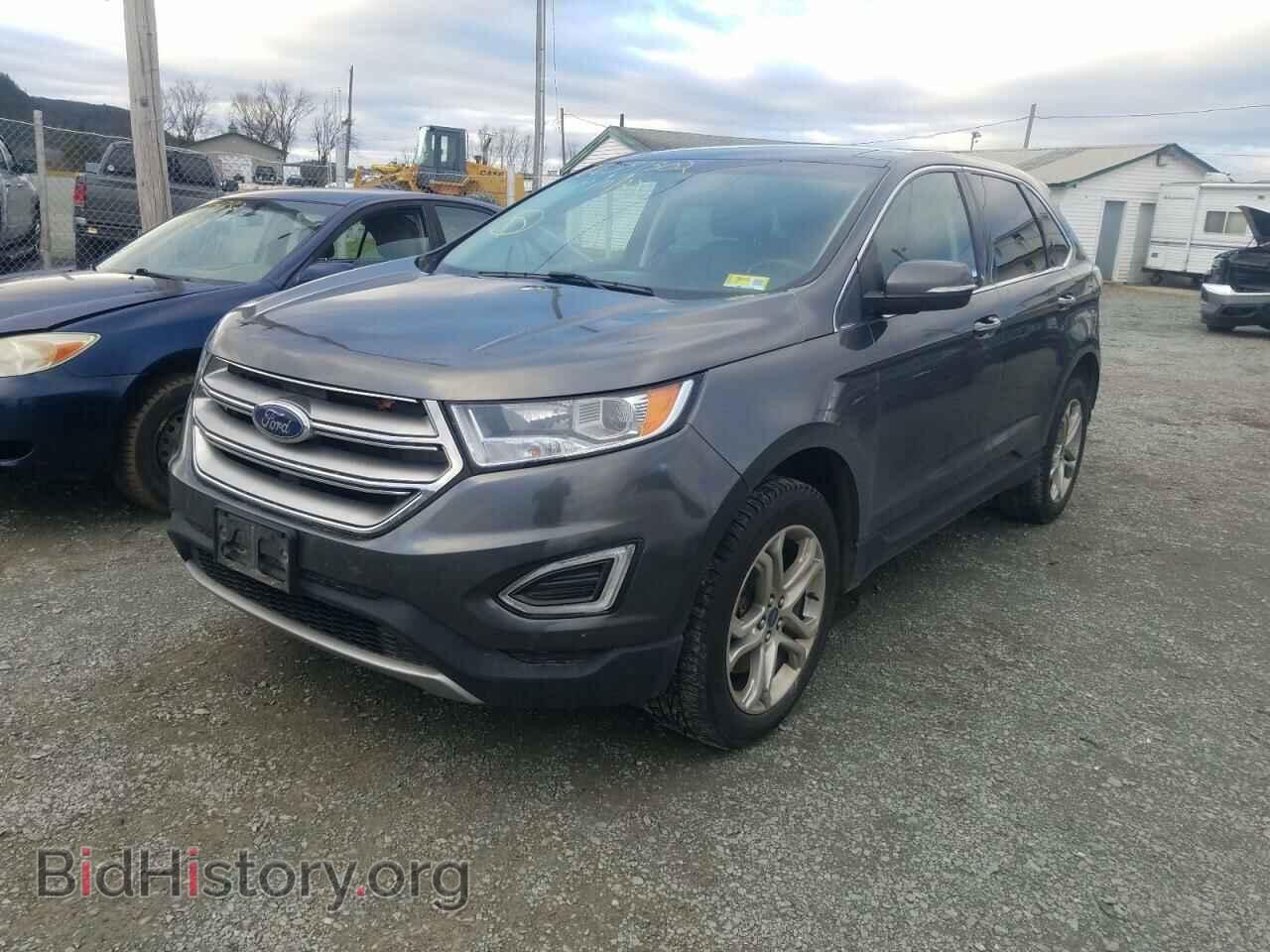 2017 FORD EDGE - VIN: 2FMPK4K97HBB61219 - Фото 2