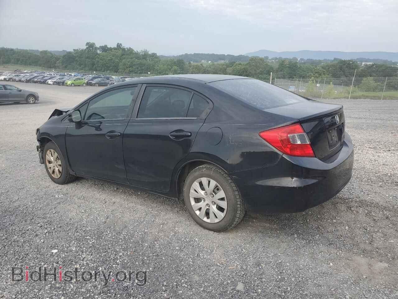 2012 HONDA CIVIC - VIN: 2HGFB2F55CH323433 - Фото 2