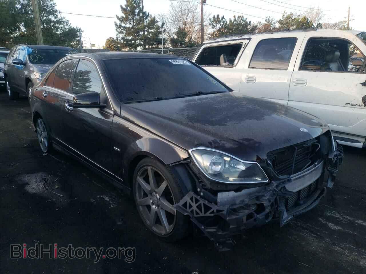 Фотография WDDGF4HB2CR223012 - MERCEDES-BENZ C-CLASS 2012