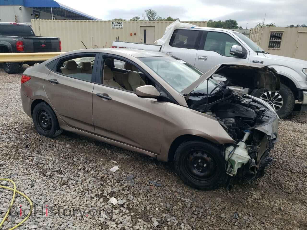 2012 HYUNDAI ACCENT - VIN: KMHCT4AE1CU047200 - Фото 4