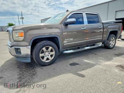 2014 GMC SIERRA C1500 SLT, brown — VIN 3GTP1VEC3EG227231, Copart
