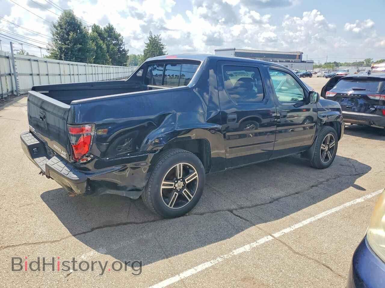 2014 HONDA RIDGELINE - VIN: 5FPYK1F78EB009262 - Фото 3