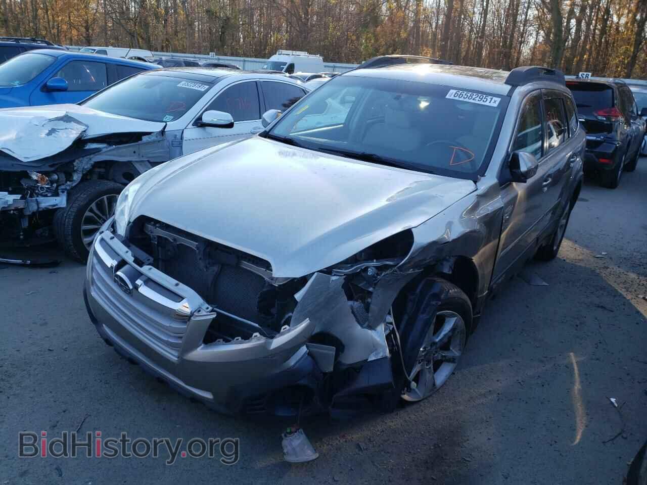 2014 SUBARU OUTBACK - VIN: 4S4BRBEC4E3228257 - Фото 2