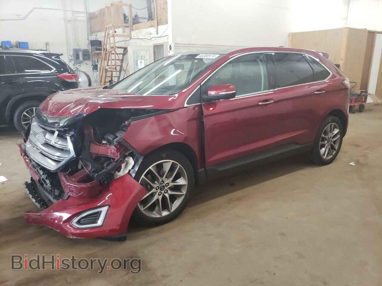 Photo 2FMTK4K80FBC30707 - FORD EDGE 2015